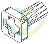 Vierkantschraube M6 x 12, 1001, L15,5,