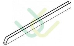 Alu -U- profil, 6064, L625, 