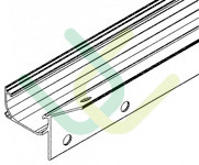Traufenprofil, türseitig, 6073, L1854, green, Pant, Gruen