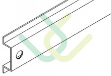 Türzwischenprofil, 6115, L598, green, Pantone-560C, Gruen