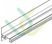 Horizontalstrebe, F/R, 7010, L1229,5, green, Panto, Gruen