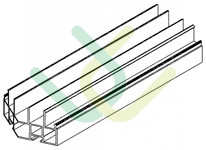 Firststütze, 7019, L567, green, Pantone-560C, Gruen