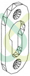 Zylinderrosette, 7103, L65, 