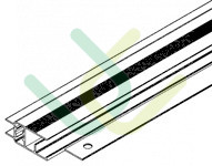 Türprofil, re, 7358, L1828, green, Pantone-560C, Gruen