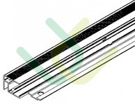Fensterprofil, unten, 7366, L598, black, Pantone-4, Schwarz