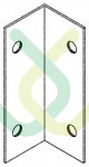 Aluwinkel, 9006, L100, green, Pantone-560C, Gruen