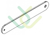 Diagonalstrebe, 9504, L165, dark grey, Pantone-431, Grau