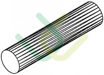 Scharnierstift, 9509, L32, green, Pantone-560C, Gruen