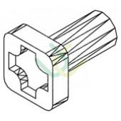 Vierkantschraube M6 x 12, 3001, L15,5, 