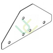 Giebel/Seiteblech, 5091, L1,2, green, Pantone-560C, Gruen