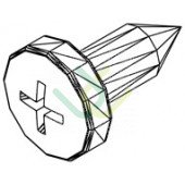 Schraube 3.5x9, 6084, L12,2, 