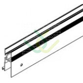 Türprofil, u., 7355, L574, black, Pantone-426C, Schwarz