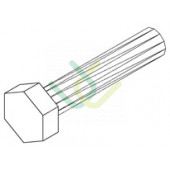 Schraube M6x30, 7390, L10, 