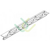 Seitenprofil ohne Arm, 9523, L444, green, Pantone-, Gruen